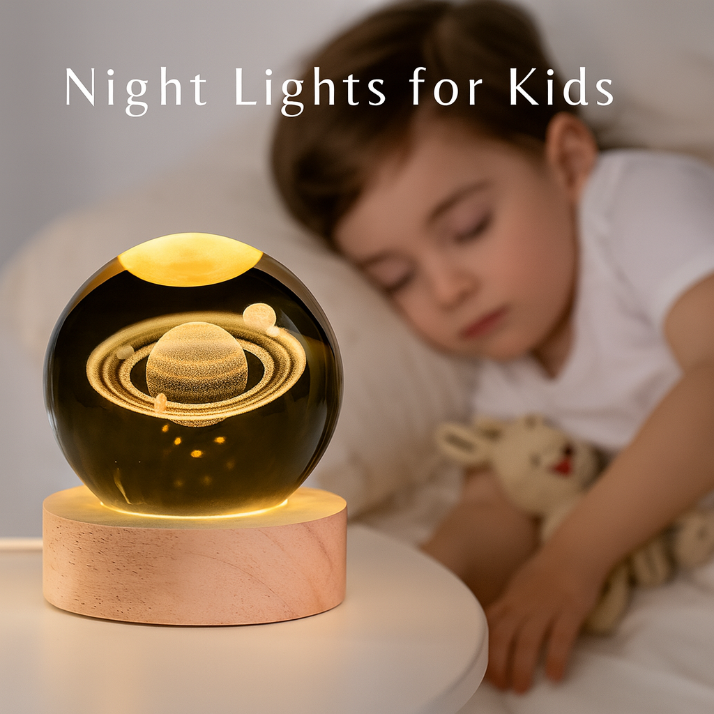 LumiOrb™ 3D Kristallen Nachtlamp