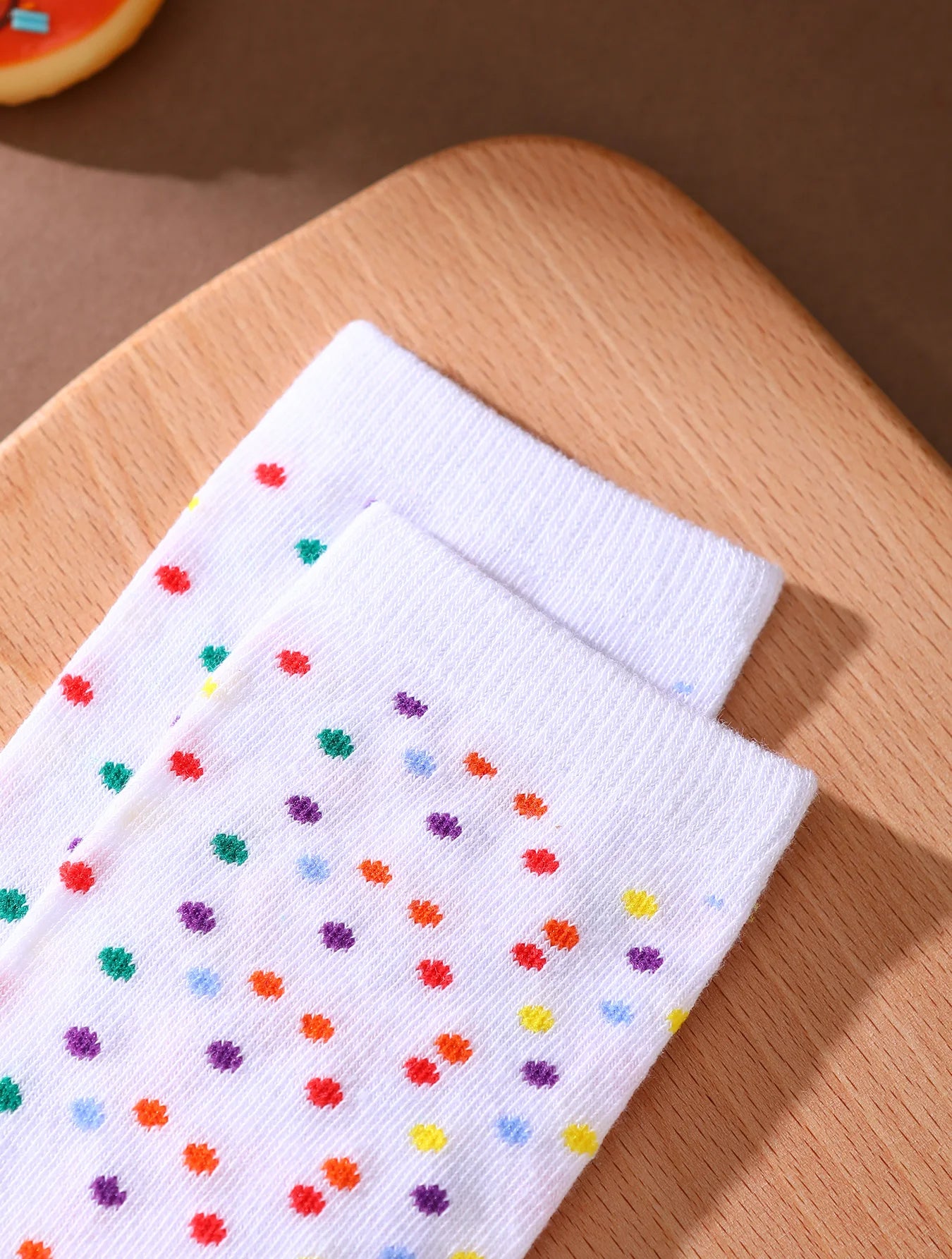 1 paar middellange unisex sokken, nieuwe en interessante groene ijs geschenkdoossokken, geschikt voor kerstcadeaus