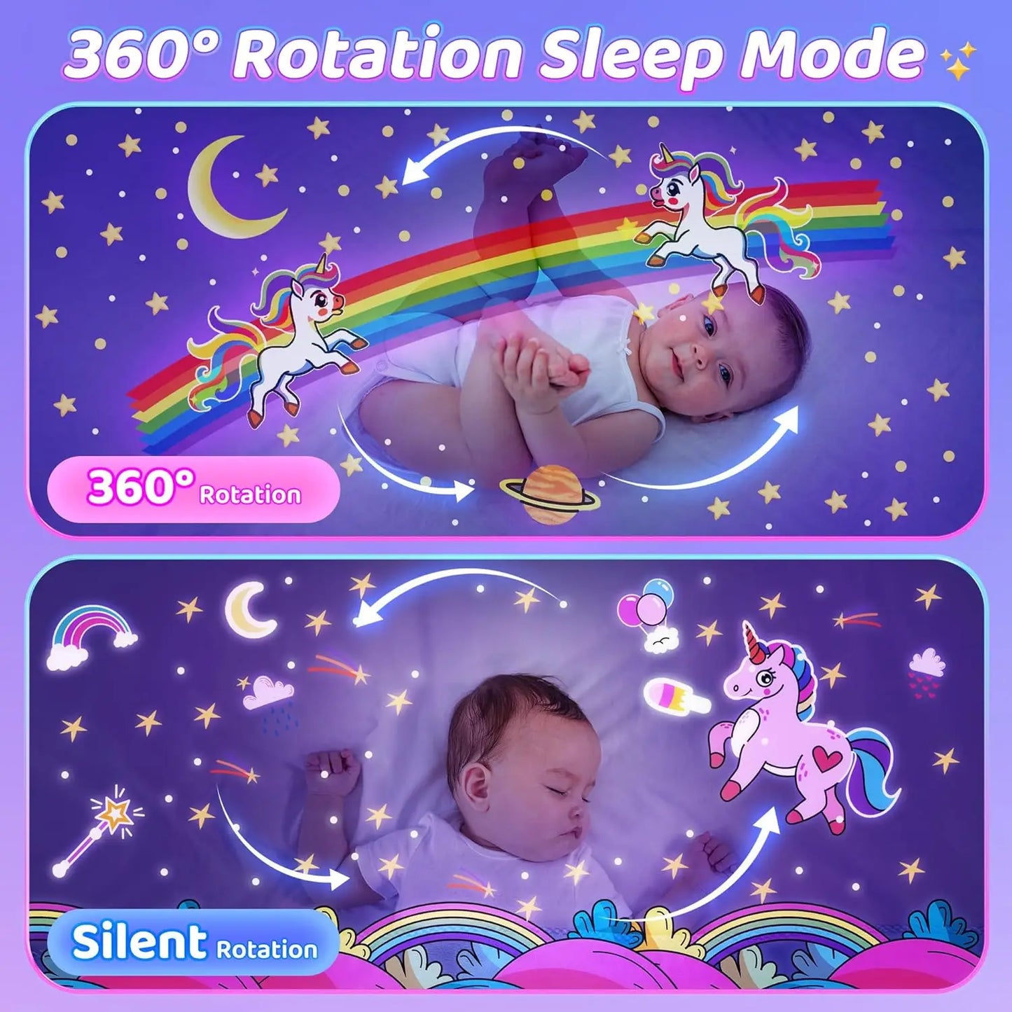 Nachtlamp-Projector voor Kinderen