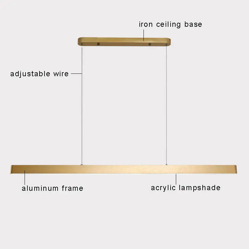 Modern Led Pendant Lights Fixtures Dining Room Hanging Lamps Ceiling Suspension Nordic Living Room Kitchen Decor Home Lustre