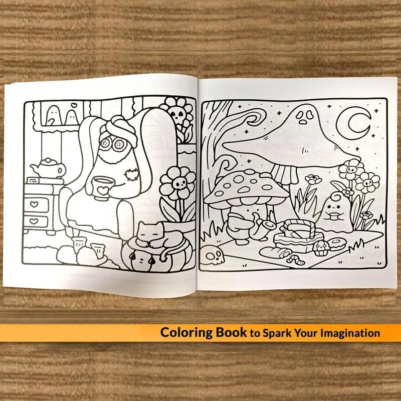 Halloween Kleurboek voor Kinderen