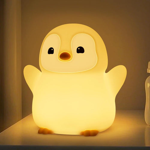 Cute Penguin Light Shade Battery-Powered Soft Glow, Lamp Shade, Lamp Shades, Lamp Shades For Table Lamps, Lampshades, Light Covers, Shade Lamps, Lamp Accessories, Lampshade Replacement, White Lampshade, Lampshades Unique, Lights Cover, Square Lampshade, L