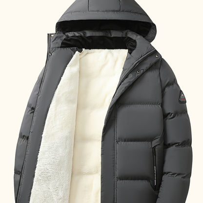 Heren Winterjas met Warme Fleece