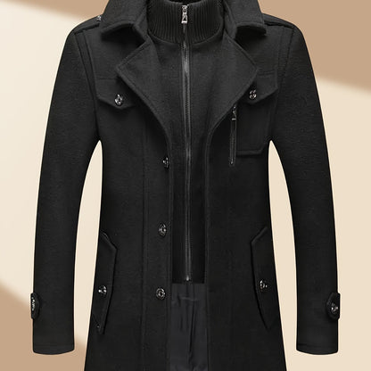 Heren Winterjas met Warme Fleece – Luxe, Comfortabel & Stijlvol