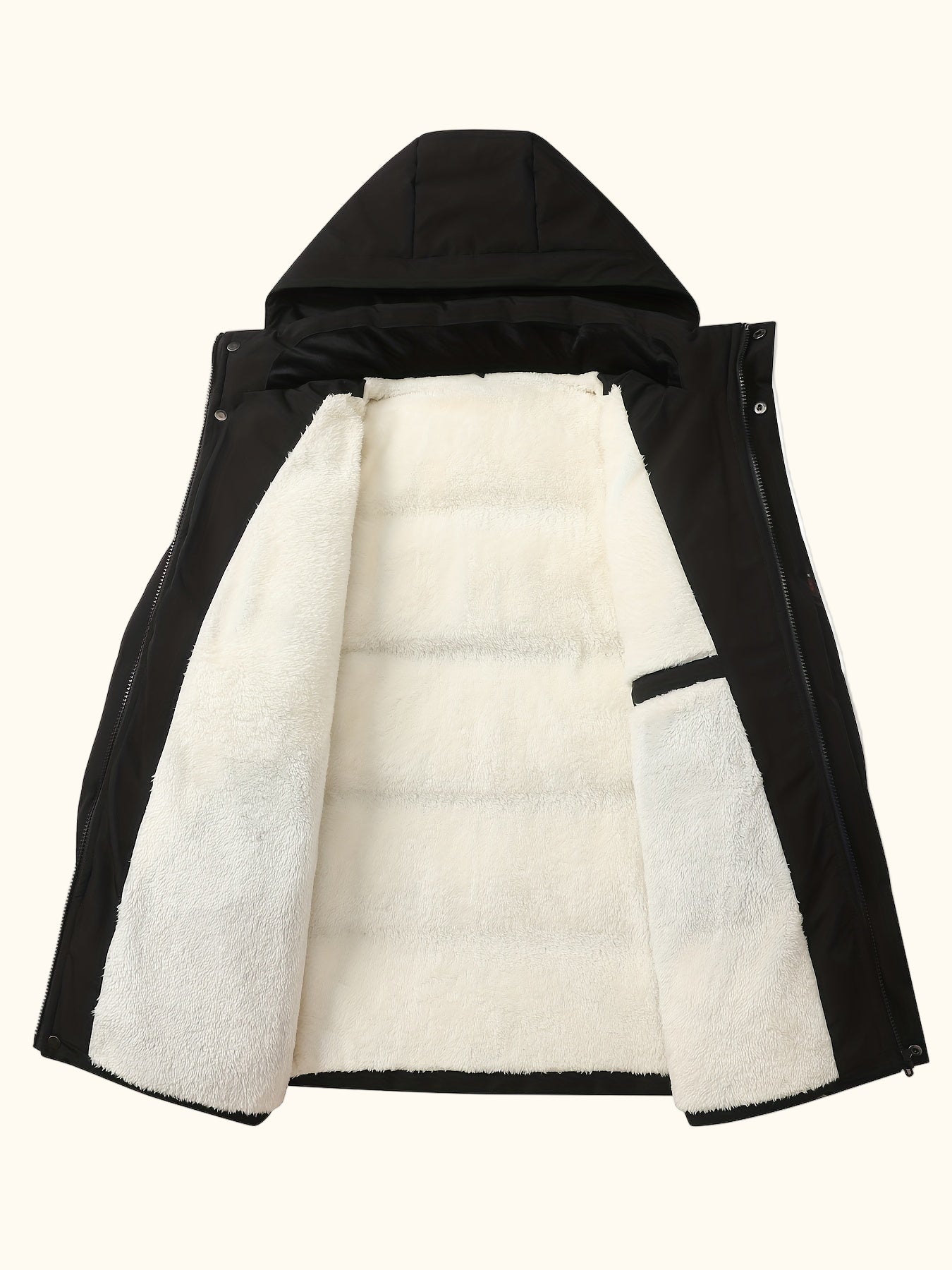 Heren Winterjas met Warme Fleece