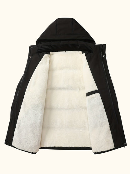 Heren Winterjas met Warme Fleece
