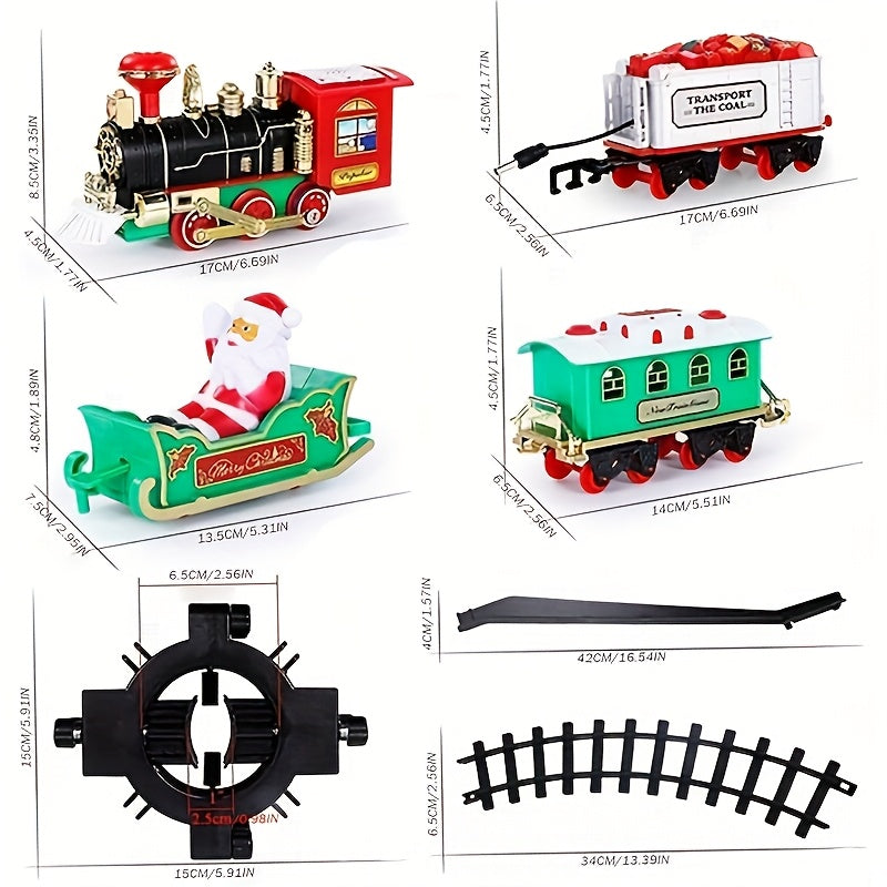 Kerst Treinset met Muziek – Santa Claus Edition