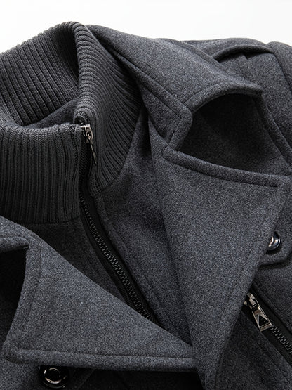 Heren Winterjas met Warme Fleece – Luxe, Comfortabel & Stijlvol