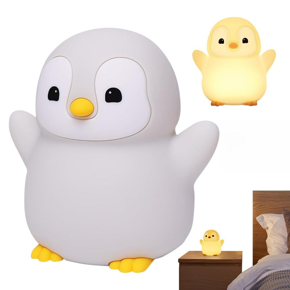 Cute Penguin Light Shade Battery-Powered Soft Glow, Lamp Shade, Lamp Shades, Lamp Shades For Table Lamps, Lampshades, Light Covers, Shade Lamps, Lamp Accessories, Lampshade Replacement, White Lampshade, Lampshades Unique, Lights Cover, Square Lampshade, L
