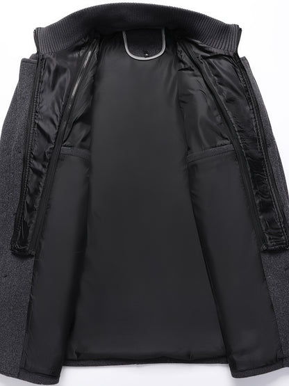 Heren Winterjas met Warme Fleece – Luxe, Comfortabel & Stijlvol