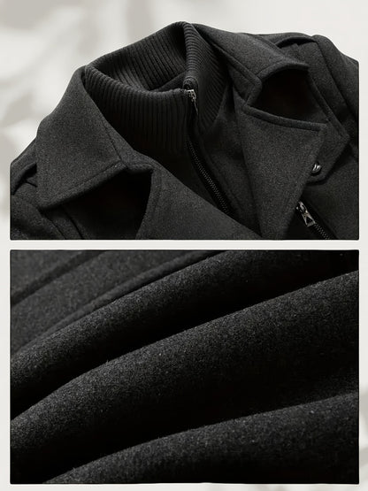 Heren Winterjas met Warme Fleece – Luxe, Comfortabel & Stijlvol