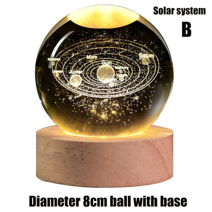 LumiOrb™ 3D Kristallen Nachtlamp