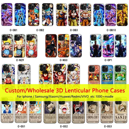 Poke Anime 3d Telefoonhoesje Voor Iphone, Samsung, Xiaomi/Redmi, Ect. Creatieve Telefoonhoes Cadeau