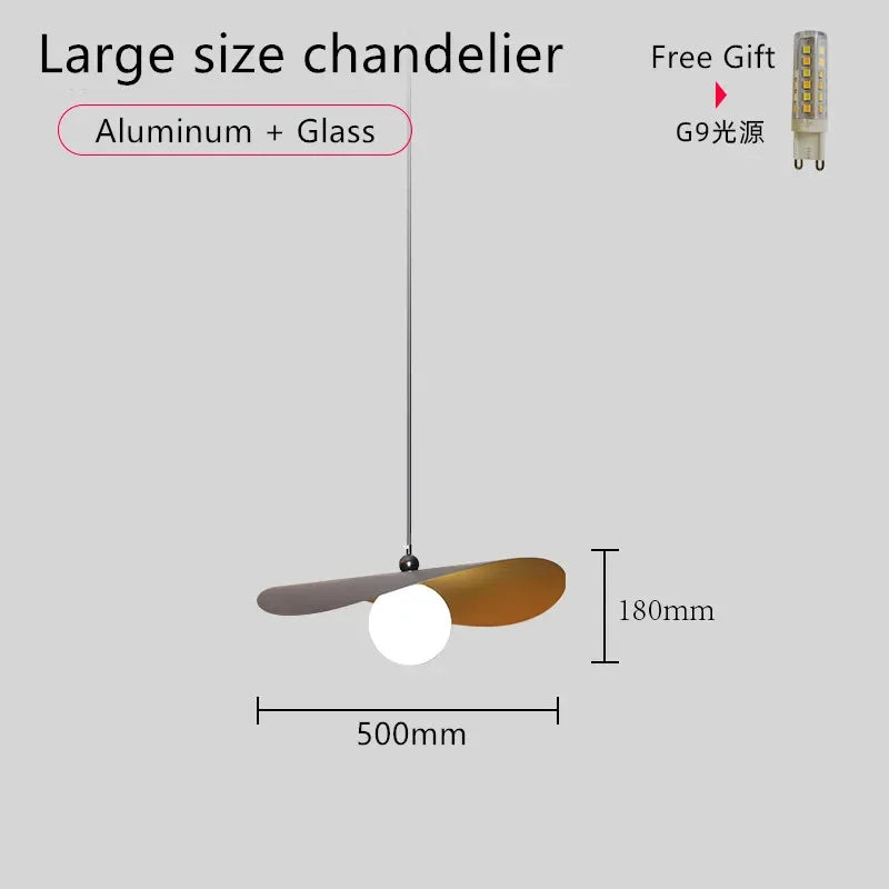 Myrna Mobile-Lampe Suspendue Nordique à Bras Long, Luminaire Décoratif d'Nik, Disponible en Noir et Or, Idéal pour un Restaurant, une Cuisine ou une Salle à Manger