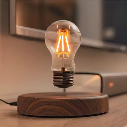 Magnetische levitatielamp Creativiteit Drijvende glazen LED-lamp Thuiskantoor Bureau Decoratie Verjaardagscadeau Tafel Nieuwigheid Nachtlampje