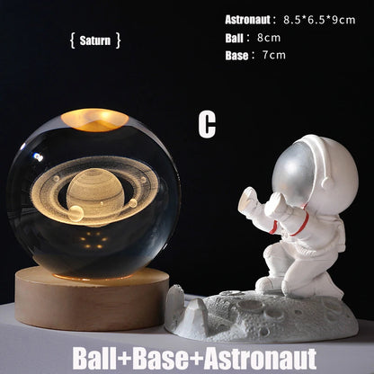 LumiOrb™ 3D Kristallen Nachtlamp