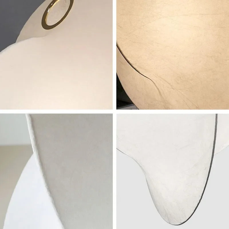 Lampe Suspendue Japonaise en Forme de oral auchement, Luminaire Décoratif d'Nik, Idéal pour un Loft, des Escaliers ou une Ferme