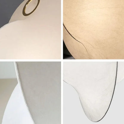 Lampe Suspendue Japonaise en Forme de oral auchement, Luminaire Décoratif d'Nik, Idéal pour un Loft, des Escaliers ou une Ferme