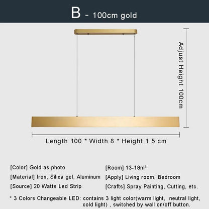 Modern Led Pendant Lights Fixtures Dining Room Hanging Lamps Ceiling Suspension Nordic Living Room Kitchen Decor Home Lustre