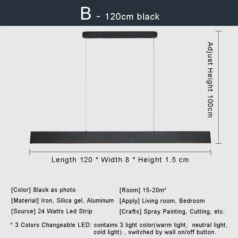 Modern Led Pendant Lights Fixtures Dining Room Hanging Lamps Ceiling Suspension Nordic Living Room Kitchen Decor Home Lustre