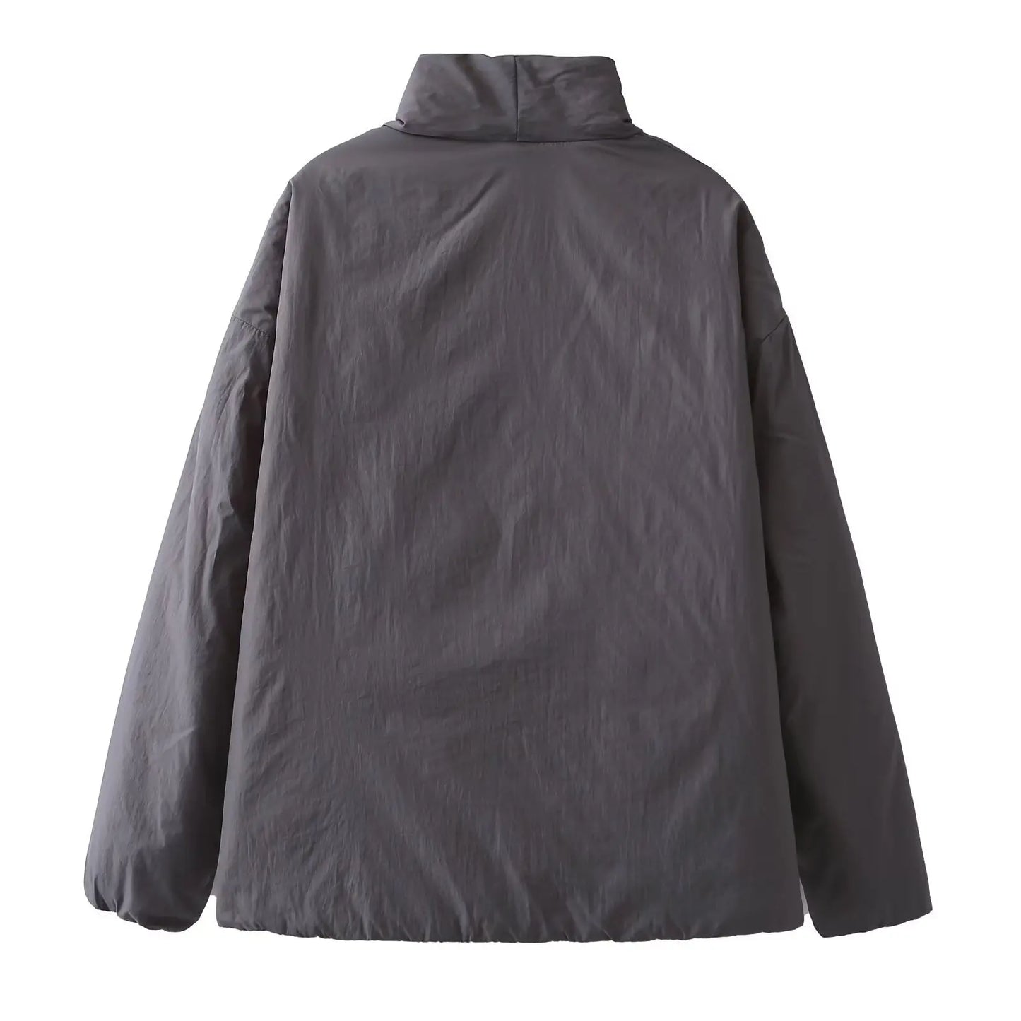 QUOTED Modieuze Street Style Dames Katoenen Jas Herfst Winter Nieuwe Collectie Double-Breasted Kimono-Syle Jas Medium Dikte