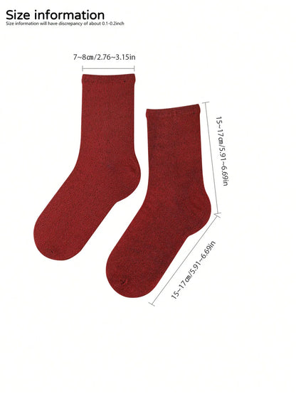 1 pair of medium-length unisex socks, novel and interesting rose gift box socks, suitable for Christmas gifts