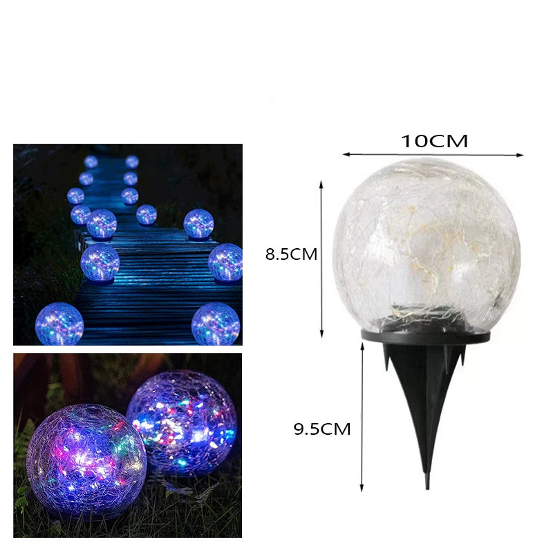 Solar Courtyard Outdoor Lights Garden Landscape Layout Decoration Underground Lamp Home Yard Waterproof Atmosphere LED Lights