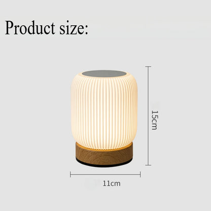 Night Light Touch Lamp for Bedrooms Living Room Portable Dimmable 3 Color Temperatures Bedside Lamps Rechargeable Table Lights