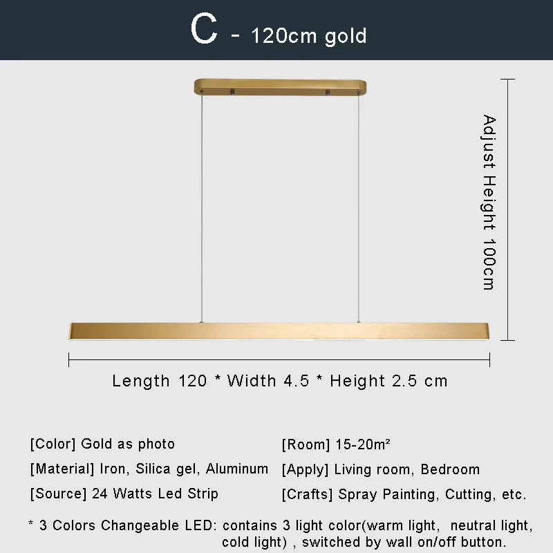 Modern Led Pendant Lights Fixtures Dining Room Hanging Lamps Ceiling Suspension Nordic Living Room Kitchen Decor Home Lustre