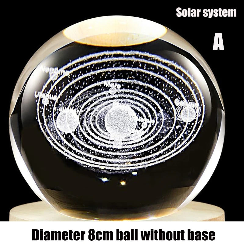 LumiOrb™ 3D Kristallen Nachtlamp