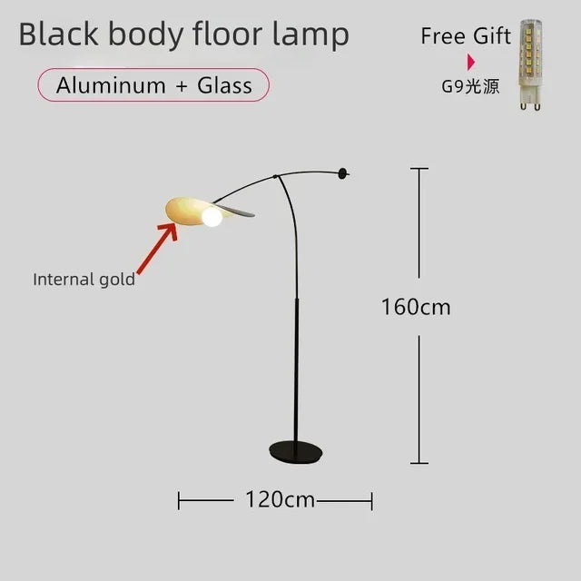 Myrna Mobile-Lampe Suspendue Nordique à Bras Long, Luminaire Décoratif d'Nik, Disponible en Noir et Or, Idéal pour un Restaurant, une Cuisine ou une Salle à Manger