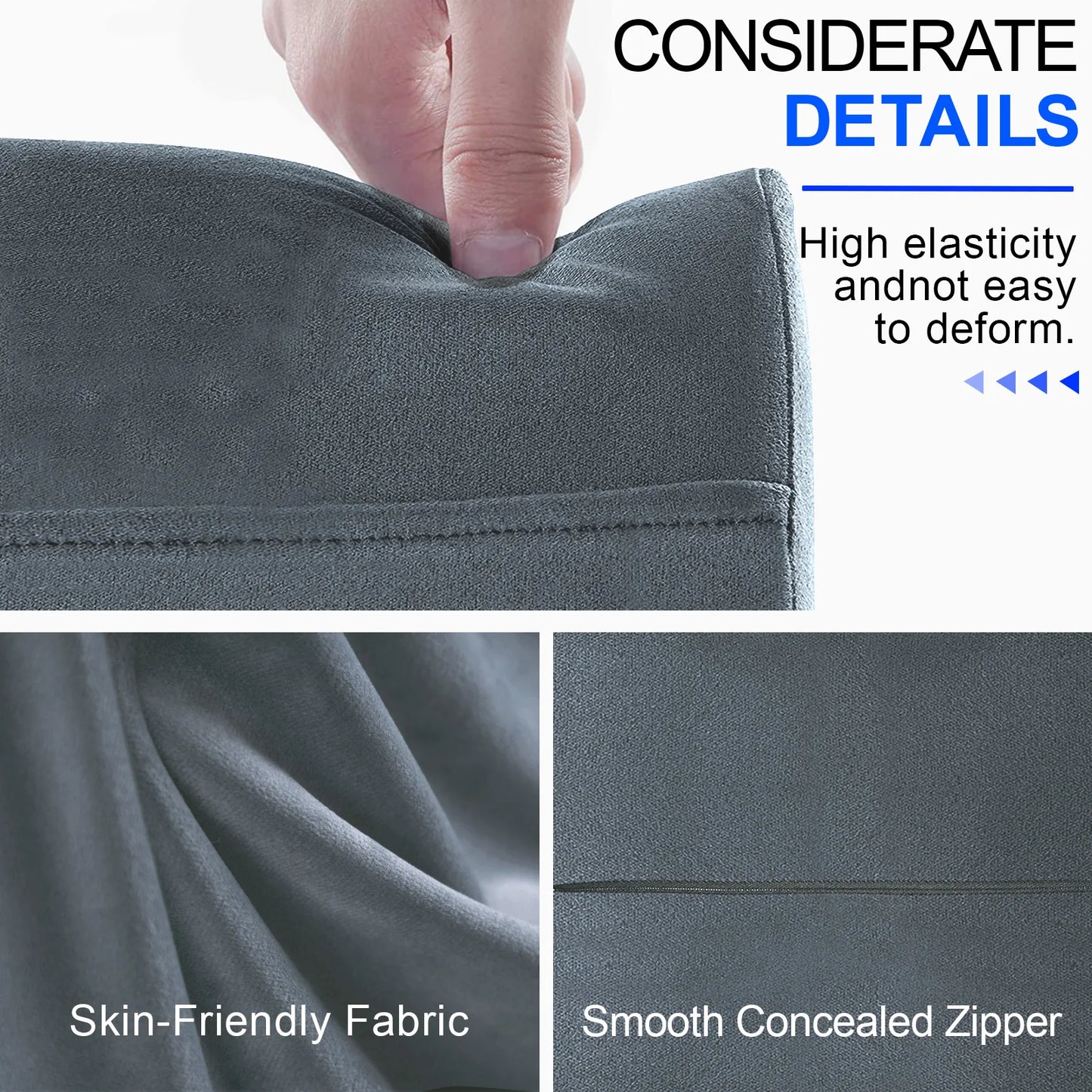 Xnyocn Tablet Pillow Holder Foldable IPad Stand for Lap Bed and Desk Tablet Soft Pad Dock with Pocket Stylus Mount for IPad Pro