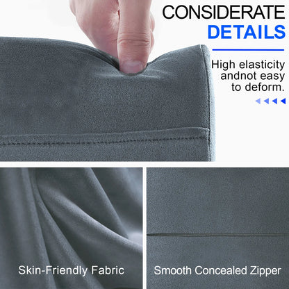 Xnyocn Tablet Pillow Holder Foldable IPad Stand for Lap Bed and Desk Tablet Soft Pad Dock with Pocket Stylus Mount for IPad Pro