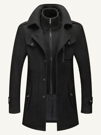 Heren Winterjas met Warme Fleece – Luxe, Comfortabel & Stijlvol