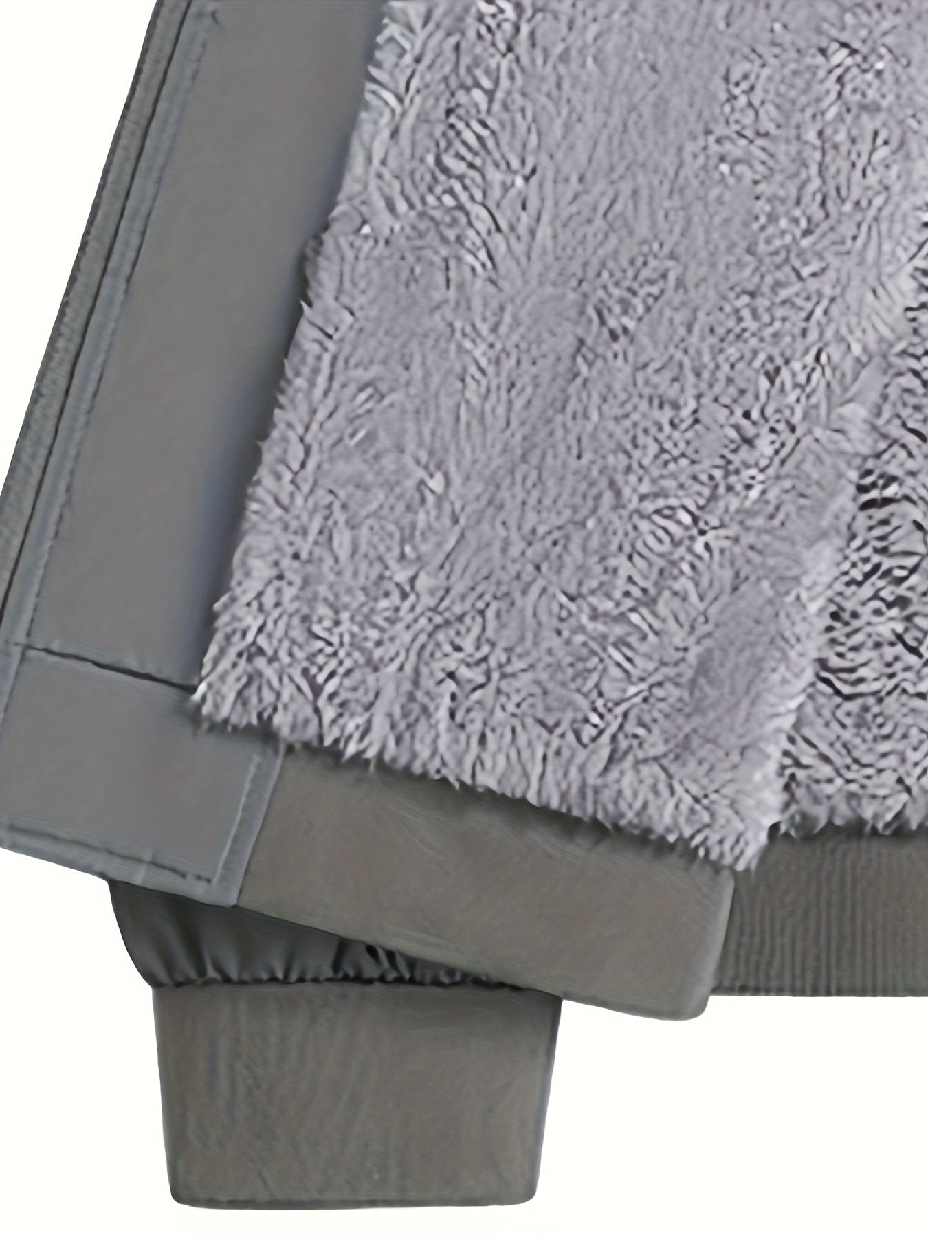 Men's Winter Insulated Full-Zip Jacket with Fleece Lining - Grey Casual Baseball Collar Coat, Zippered Pockets & Polyester Shell for Cold Weather, Outdoor & Everyday Use - Hand Washable (No Dry Clean)