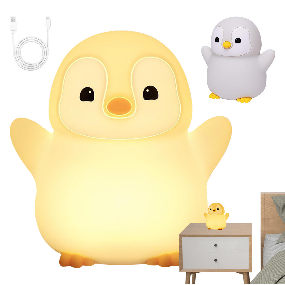 Cute Penguin Light Shade Battery-Powered Soft Glow, Lamp Shade, Lamp Shades, Lamp Shades For Table Lamps, Lampshades, Light Covers, Shade Lamps, Lamp Accessories, Lampshade Replacement, White Lampshade, Lampshades Unique, Lights Cover, Square Lampshade, L